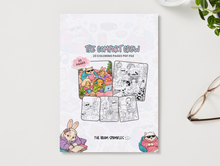 The Comfort Crew printable coloring pages shown as a preview