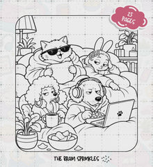 The Comfort Crew Coloring Pages